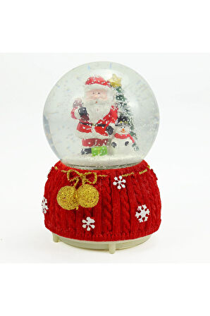 Büyük Boy Noel Baba Kar Küresi