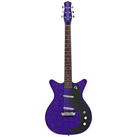 Danelectro BO59PRPMF Blackout 59 Elektro Gitar Purple Metalflake