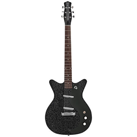 Danelectro BO59BLKMF Blackout 59 Elektro Gitar Black Metalflake