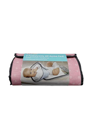 Babyjem 2 Fonksiyonlu Alt Açma Pedi Pembe Renk