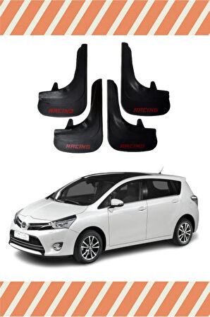 Toyota Verso 2010-2017 racing yazılı 4’lü tozluk çamurluk paçalık