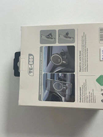 TE-DOS TD-W676 2in1 Magsafe Şarjlı Araç Telefon Tutucu