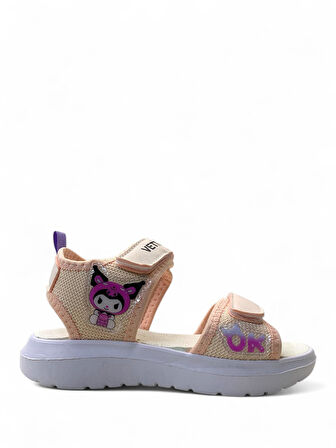 Kuromi 131 Kız Çocuk Rahat Sandalet