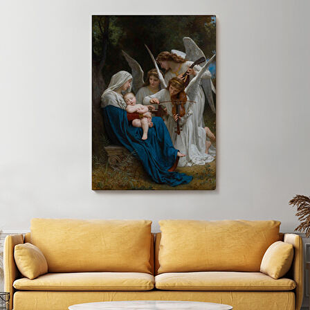 Song of the Angels, Meleklerin Şarkısı Dekoratif Duvar Tablosu-6123
