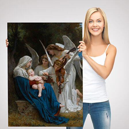 Song of the Angels, Meleklerin Şarkısı Dekoratif Duvar Tablosu-6123