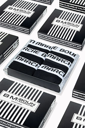 Erkek Boxer Likralı Premıum 6'lı Kutu RODİ BM-CLS