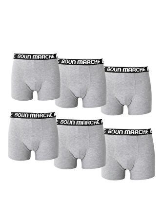 Erkek Boxer Likralı Premıum 6'lı Kutu CHESTER BM-CLS