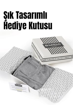 Erkek Atlet Premium 6'lı Kutu Penye Süprem %100 Pamuk