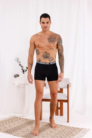 Erkek Boxer Likralı Premium 6'lı Kutu HAROLD