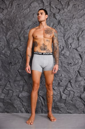 Erkek Boxer Likralı Premium 6'lı Kutu HAROLD