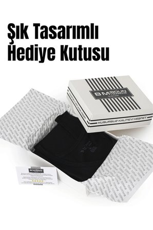 Erkek Atlet Premium 6'lı Kutu Penye Süprem %100 Pamuk