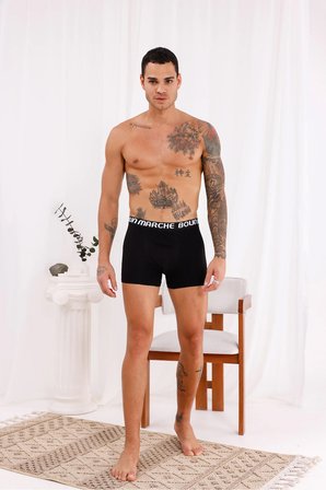 Erkek Boxer Likralı Premium 6'lı Kutu HECTOR