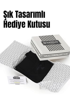 Erkek Atlet Premium 6'lı Kutu Penye Süprem %100 Pamuk