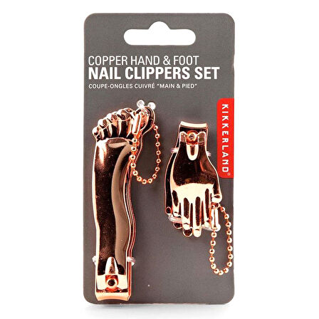 Kikkerland El ve Ayak Tırnak Makası Seti Metalik