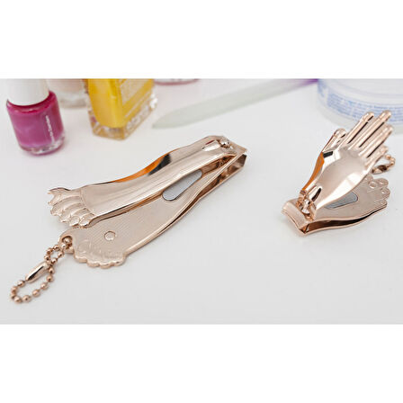 Kikkerland El ve Ayak Tırnak Makası Seti Metalik