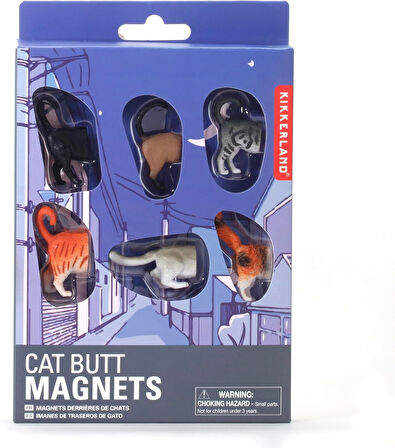 6'lı Kedi Magnet