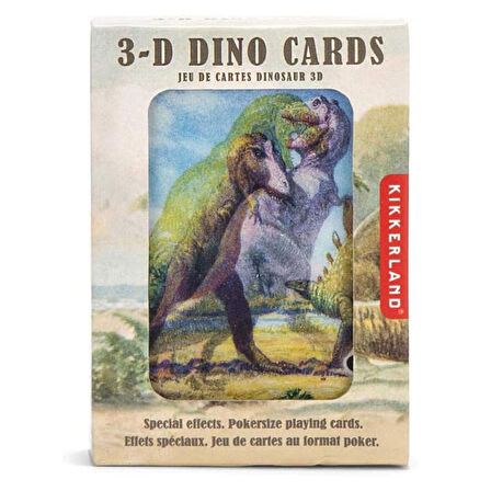 Kikkerland Dinazor 3D Oyun Kartı