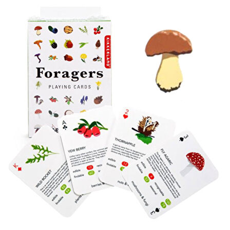 Kikkerland Bitkiler Oyun Kartı