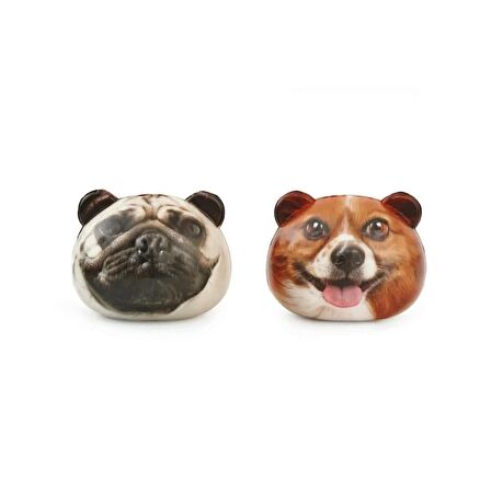 Kikkerland 2'Li Köpek Stres Topu