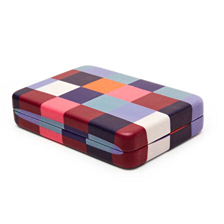 Kikkerland Hediye-Mucevher Kutusu Kare Desen