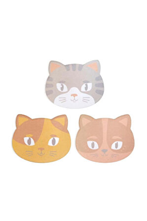 Yapışkanlı Notluk Kedi