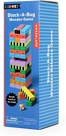 Kikkerland A-Bug Jenga