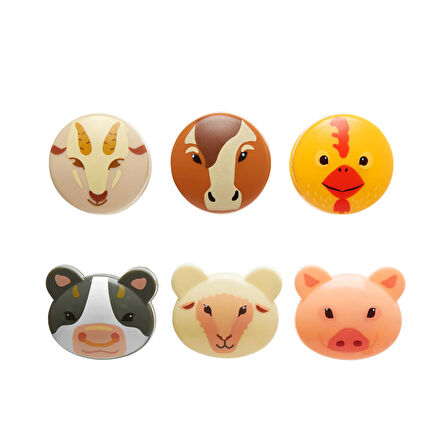 Kikkerland Hayvan Çiftliği Poşet Klipsi