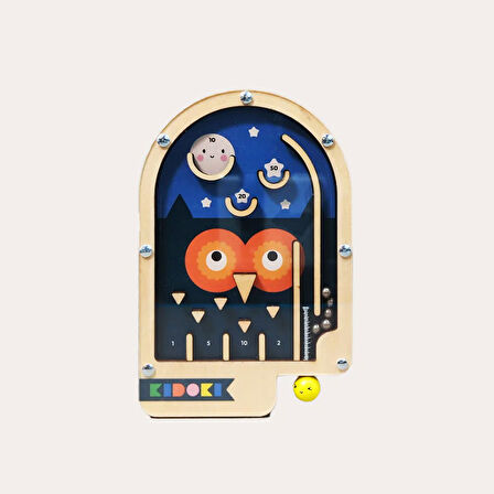 Kikkerland Wooden Pinball