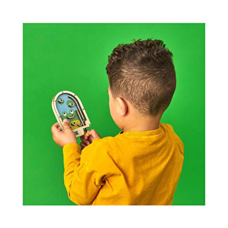 Kikkerland Wooden Pinball