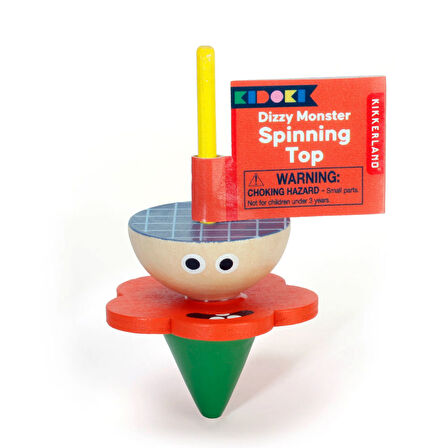 Kikkerland Dizzy Monster Topaç