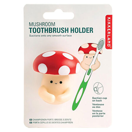 Kikkerland Mantar Diş Fırçası Tutacağı