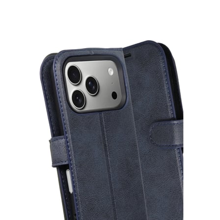 Apple iPhone 17 Pro Trend S Plus Kapaklı Kılıf - Lacivert