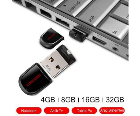 32 Gb Mini Lite Usb Flash Bellek Concord