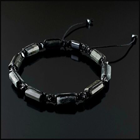 Doğal Taş Bileklik, Kartal Gözü ve Hematit Bileklik, Hediye Bileklik, Erkek Bileklik