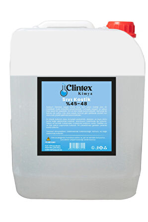 Clintex Kimya Sıvı Kostik 5 Kg %45-48
