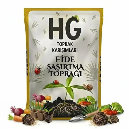 Profesyonel Fide Şaşırtma Toprağı | Güçlü Kök Gelişimi (HG-PFS-10L)
