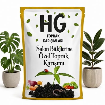 HG Salon Bitkilerine Özel Toprak Karışımı (HG-SLN-05L)