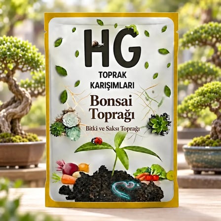 HG Bonsai Saksı Toprağı  - 10 Lt