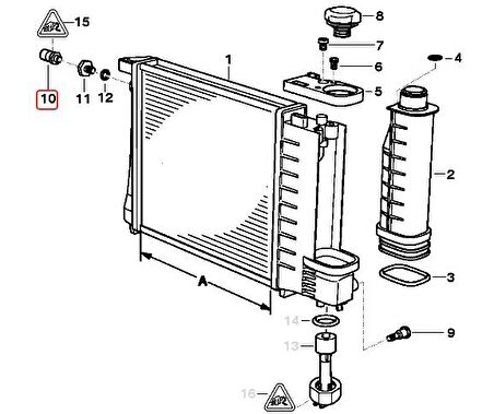 BMW E36 VE Z3 M43 VE M44 MOTOR HELLA FAN MÜŞÜRÜ 61318376440