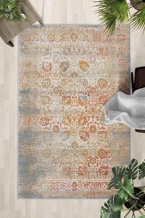 Kaymaz Taban Yıkanabilir Halı – Mutfak, Salon, Yatak Odası için Modern Dijital Baskı Halı (SLNHALI33