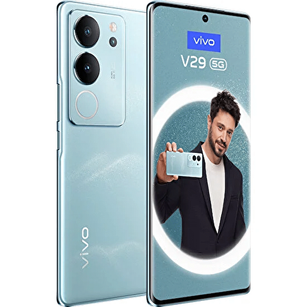 Vivo V29 5G Mavi 256 GB 8 GB Ram Akıllı Telefon (Vivo Türkiye Garantili)