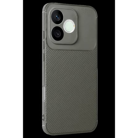 Huawei Honor 600 Lite Auto Focus Karbon Kapak - Gri