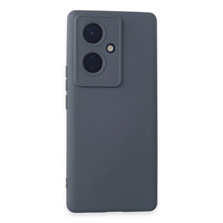 Vivo V29 Lite Kılıf Nano İçi Kadife Silikon - Gri