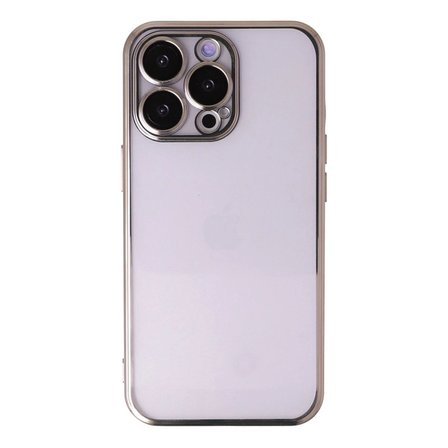 Apple İphone 13 Pro Kılıf Razer Lensli Silikon - Gold