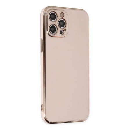 Apple İphone 12 Pro Kılıf Volet Silikon - Pembe
