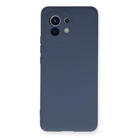 Xiaomi Mi 11 Kılıf Nano İçi Kadife Silikon - Gri