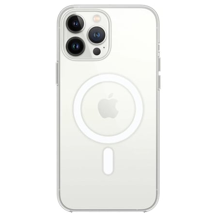 Apple İphone 14 Pro Max Kılıf Magneticsafe Şeffaf Silikon - Şeffaf