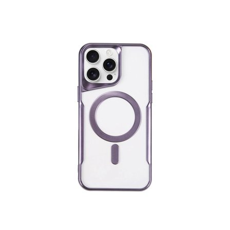 Apple İphone 11 Pro Max Kılıf Boyi Magsafe Silikon Kapak - Derin Mor