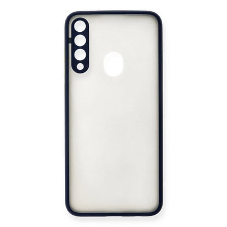 Huawei Y6p Kılıf Montreal Silikon Kapak - Lacivert