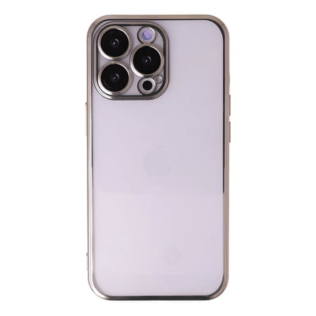 Apple İphone 13 Pro Max Kılıf Razer Lensli Silikon - Gold